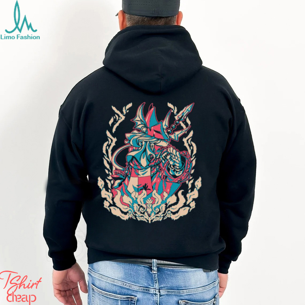 Freya Crescent Final Fantasy IX Rainsoaked Resolution game shirt Freya Crescent Final Fantasy IX Rainsoaked Resolution game shirt
