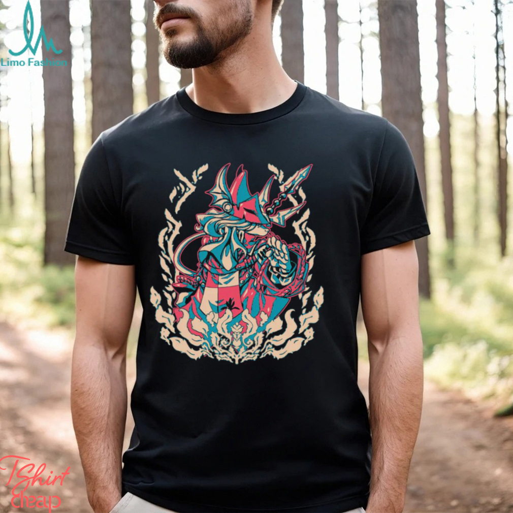 Freya Crescent Final Fantasy IX Rainsoaked Resolution game shirt Freya Crescent Final Fantasy IX Rainsoaked Resolution game shirt