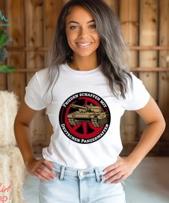 Frieden Schaffen Mit Deutschen Panzerwaffen Shirts Unisex T Shirt