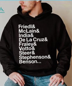 Friedl Mclain India De La Cruz Fraley Votto Steer Stephenson Benson Shirt