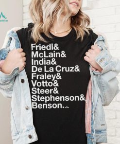 Friedl Mclain India De La Cruz Fraley Votto Steer Stephenson Benson Shirt