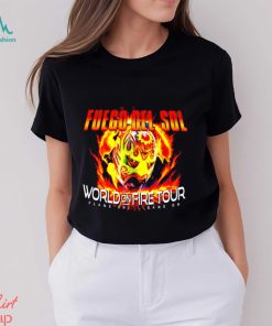 Fuego Del Sol World On Fire Tour Game On Game On 2023 T Shirt