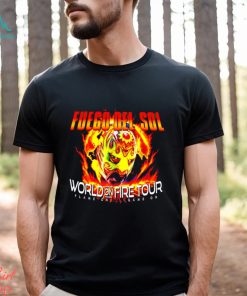 Fuego Del Sol World On Fire Tour Game On Game On 2023 T Shirt