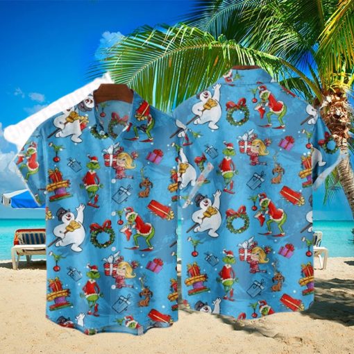 Fun And Festive Grinch Hawaiian Shirt