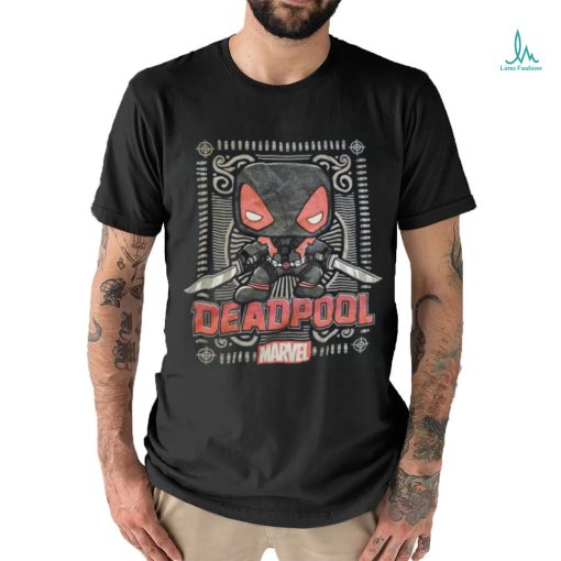 Funko _ Shirts _ Funko Pop Black Deadpool Marvel Graphic Tshirt
