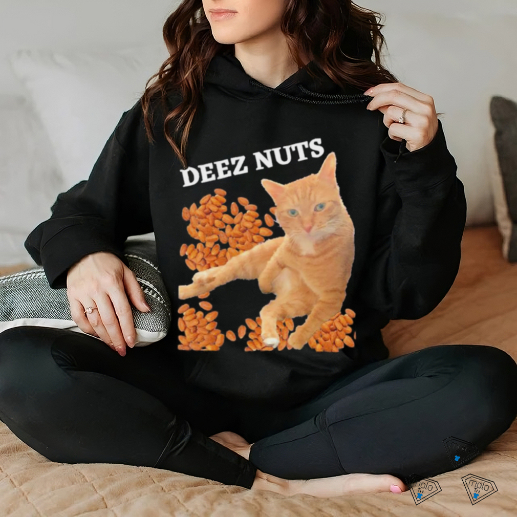 Funny Cat Deez Nuts Joke Shirt Funny Cat Deez Nuts Joke Shirt