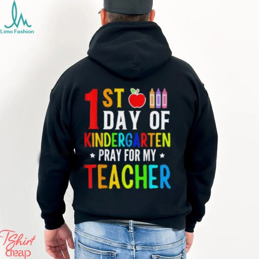 Funny First Day Of Kindergarten Shirt, Hello Kindergarten Shirt, 2023 Happy First Day Of School Shirt Back To School Outfit Welcome Kindergarten