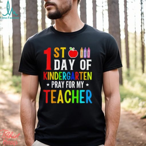 Funny First Day Of Kindergarten Shirt, Hello Kindergarten Shirt, 2023 Happy First Day Of School Shirt Back To School Outfit Welcome Kindergarten