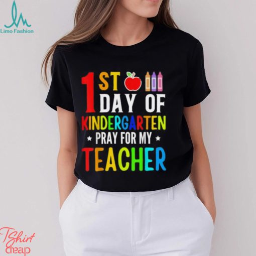 Funny First Day Of Kindergarten Shirt, Hello Kindergarten Shirt, 2023 Happy First Day Of School Shirt Back To School Outfit Welcome Kindergarten
