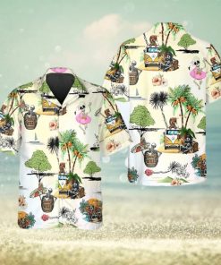 Funny Skull Beach Dancing Hawaiian Shirt