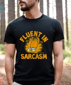 GARFIELD FLUENT IN SARCASM SHIRT