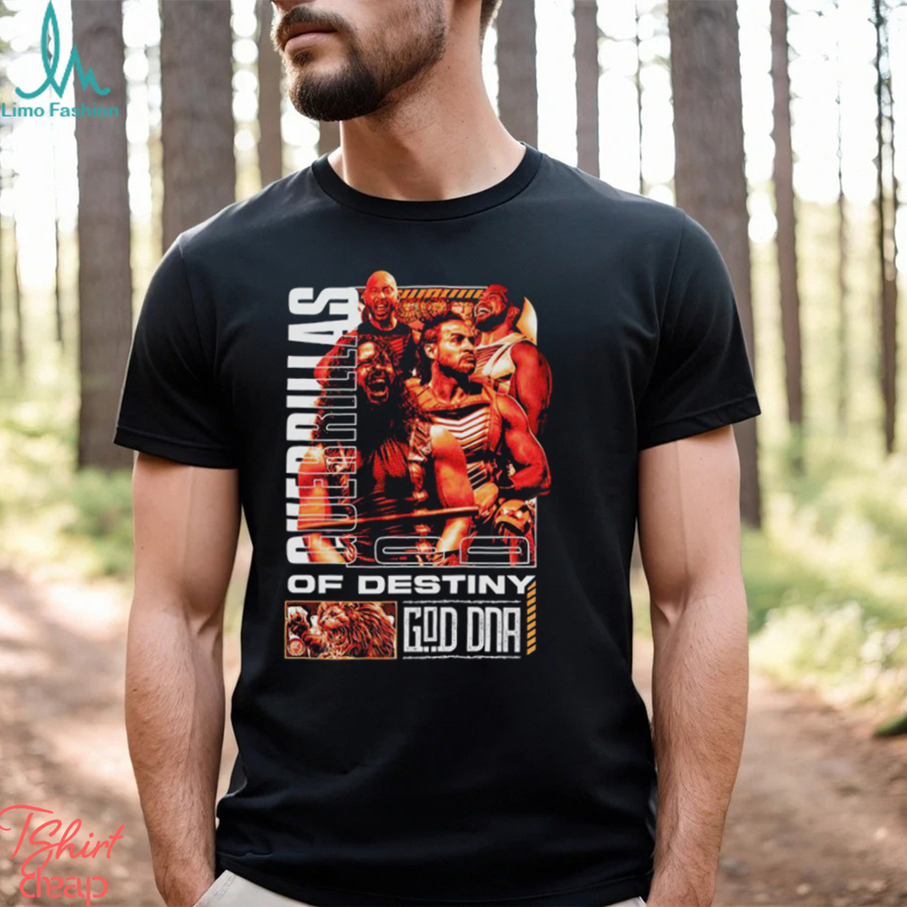 GOD DNA Guerrillas of Destiny shirt GOD DNA Guerrillas of Destiny shirt