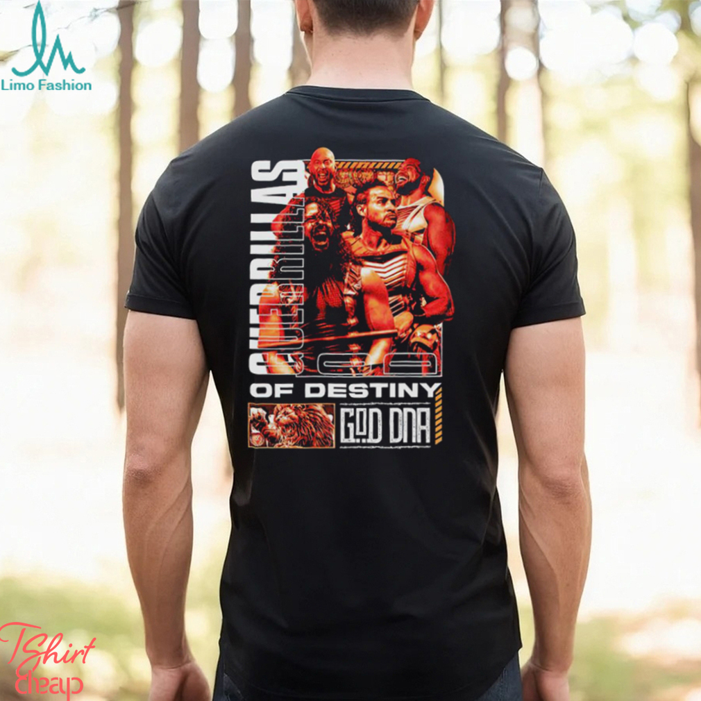 GOD DNA Guerrillas of Destiny shirt GOD DNA Guerrillas of Destiny shirt