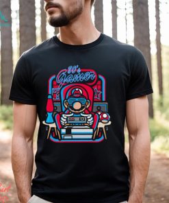 Gamer Mario 80’s gamer room retro shirt