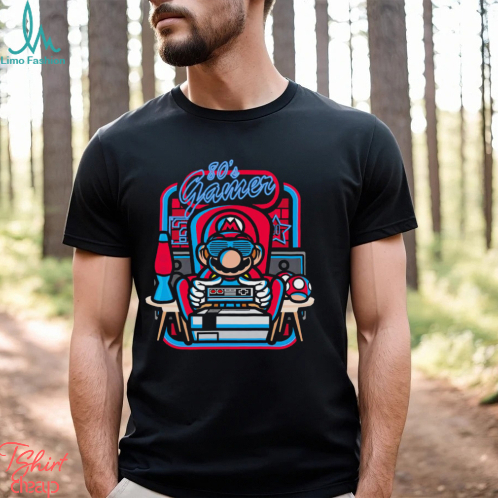 Gamer Mario 80’s gamer room retro shirt Gamer Mario 80’s gamer room retro shirt