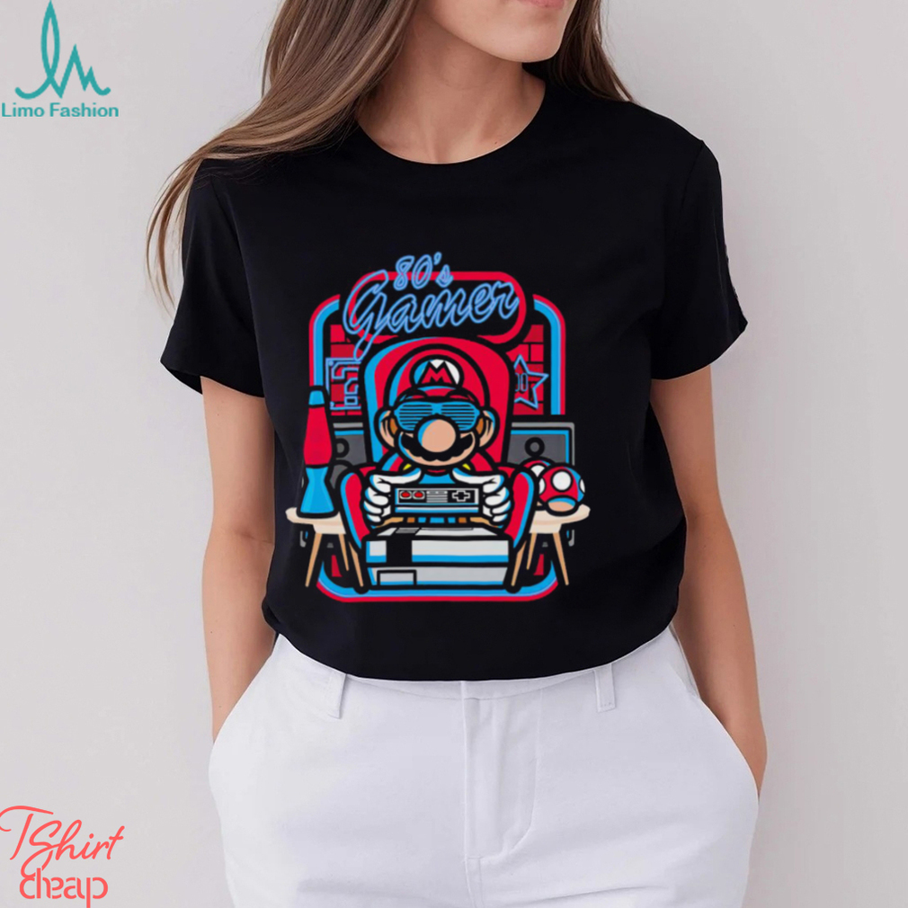 Gamer Mario 80’s gamer room retro shirt Gamer Mario 80’s gamer room retro shirt