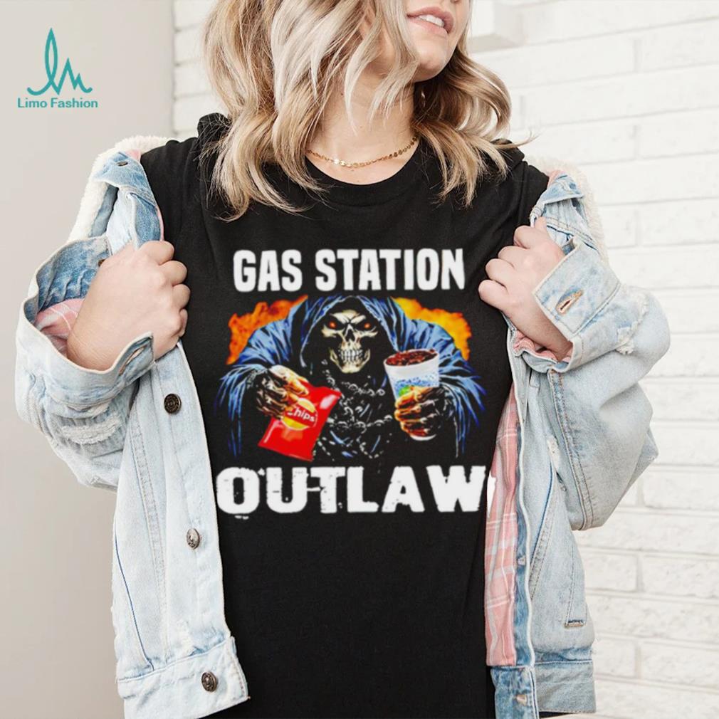 Gas Station Outlaw Death chips shirt Gas Station Outlaw Death chips shirt