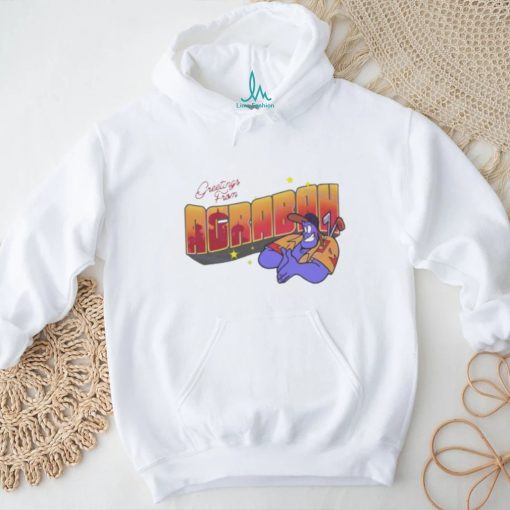 Genie Aladdin Greating From Agrabah Shirt