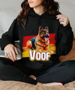 German Shepperd Voof German flag shirt