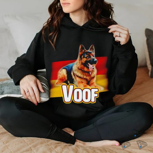 German Shepperd Voof German flag shirt