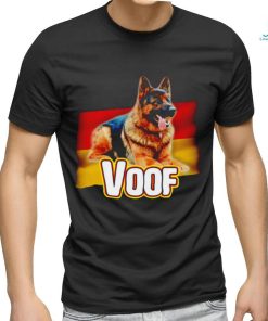 German Shepperd Voof German flag shirt