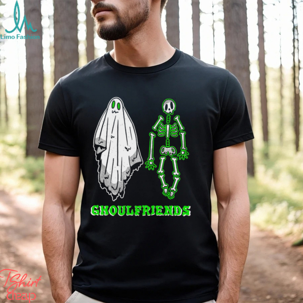 Ghost and Skeleton Ghoulfriends art shirt Ghost and Skeleton Ghoulfriends art shirt