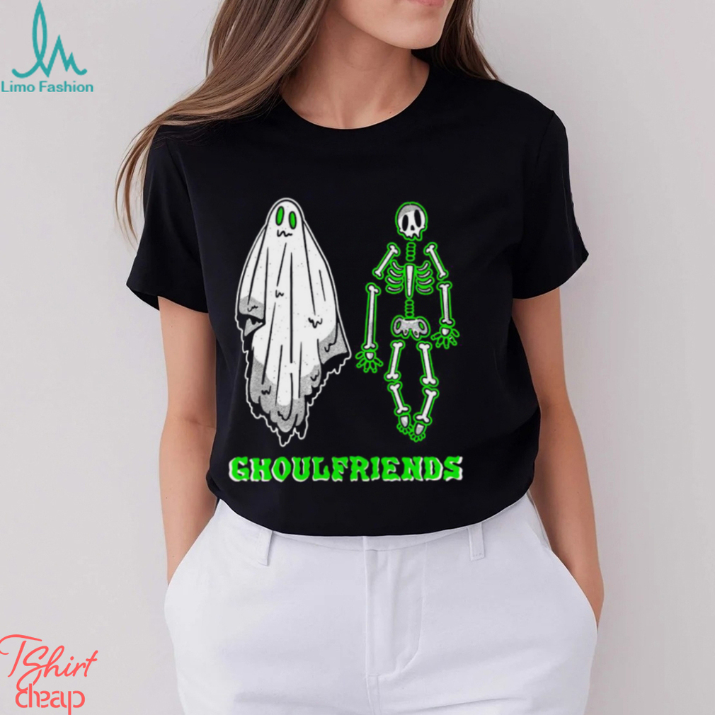 Ghost and Skeleton Ghoulfriends art shirt Ghost and Skeleton Ghoulfriends art shirt