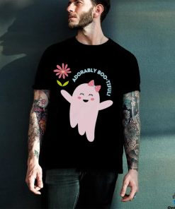 Ghost with flower adorably boo tiful art shirt