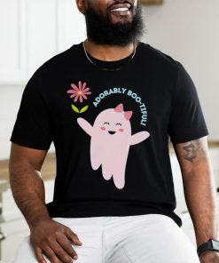 Ghost with flower adorably boo tiful art shirt