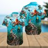 Funny Tonge Out Sexy Lips Red Hibiscus Tropical Hawaiian Aloha Shirts