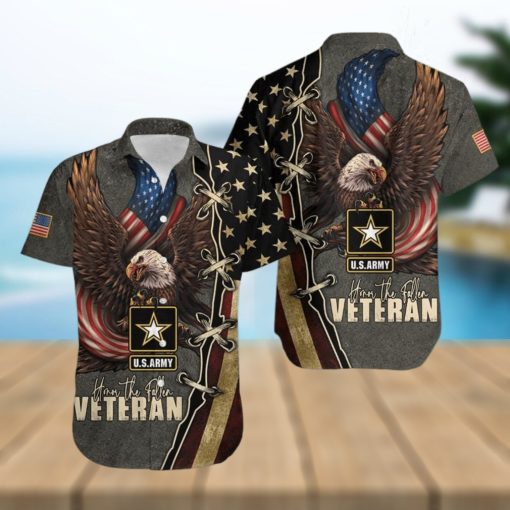 Gift For Dad Honor The Fallen Us Army Unisex Hawaiian Shirts