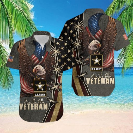 Gift For Dad Honor The Fallen Us Army Unisex Hawaiian Shirts