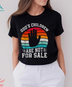 Gods Children Are Not For Sale Trendy Shirt