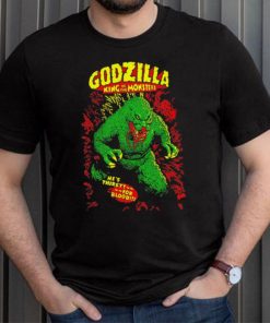 Godzilla king of the monsters he’s thirsty for blood shirt