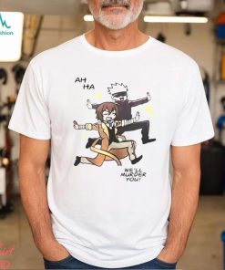 Gojo Satoru and Dazai Osamu ah ha we’ll murder you shirt