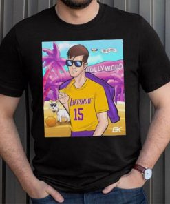 Golden knight Austin and Rui LA photo design t shirt