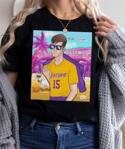 Golden knight Austin and Rui LA photo design t shirt