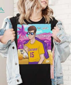 Golden knight Austin and Rui LA photo design t shirt