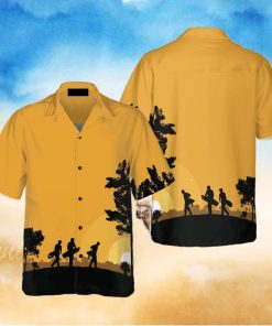 Golfers At Dusk Hawaiian Shirt Aloha Summer For Men And Women Gift