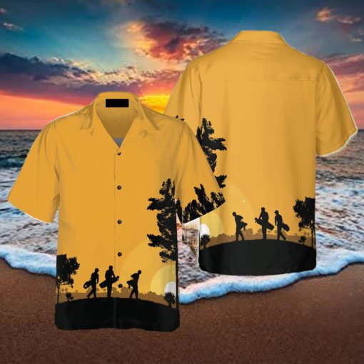 Golfers At Dusk Hawaiian Shirt Aloha Summer For Men And Women Gift