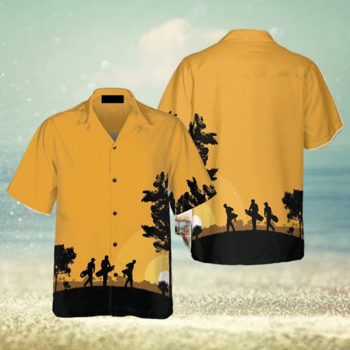 Golfers At Dusk Hawaiian Shirt Aloha Summer For Men And Women Gift