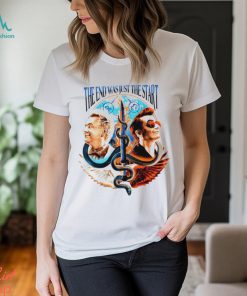 Good Omens The End was just the Start movie shirt, hoodie, sweater, long sleeve and tank top Good Omens The End was just the Start movie shirt