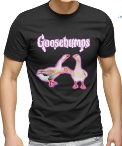 Goosebumps hand to hand meme shirt