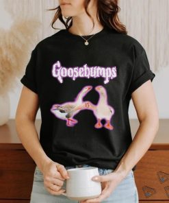Goosebumps hand to hand meme shirt