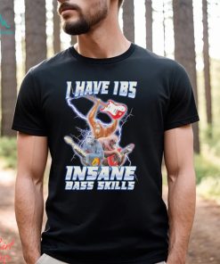 Gorilla Rock N’ Roll I have IBS insane bass skills lightning shirt, hoodie, sweater, long sleeve and tank top Gorilla Rock N’ Roll I have IBS insane bass skills lightning shirt