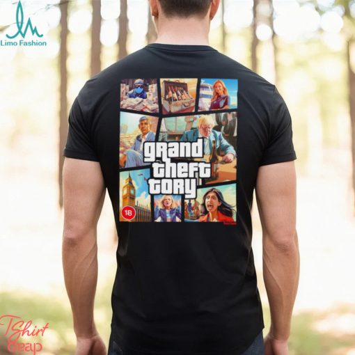 Grand Theft Tory Game shirt