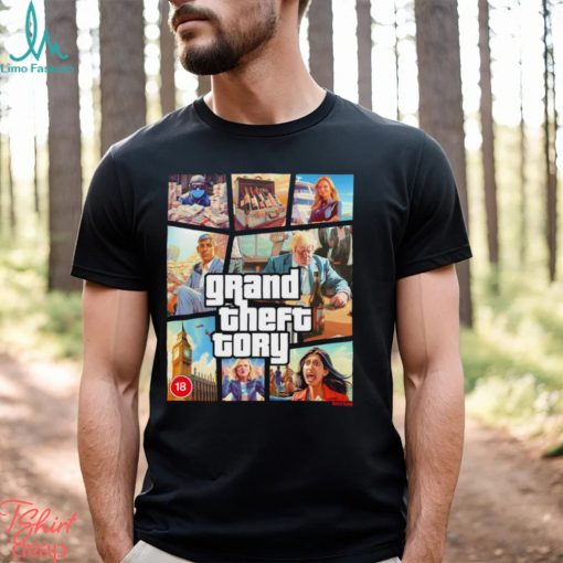 Grand Theft Tory Game shirt