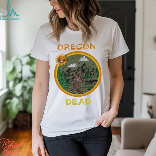 Grateful Dead beeer Oregon Dead logo shirt