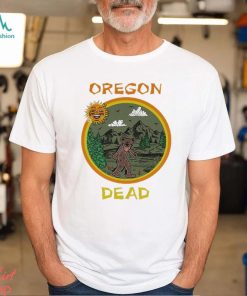 Grateful Dead beeer Oregon Dead logo shirt