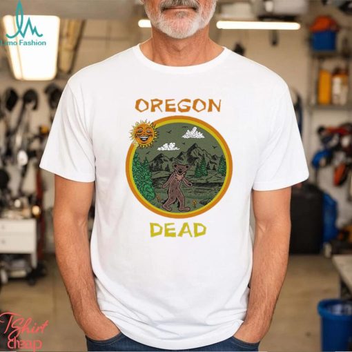 Grateful Dead beeer Oregon Dead logo shirt